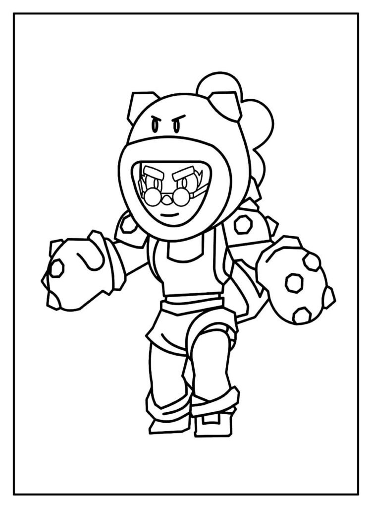desenhos de brawl stars para colorir 33