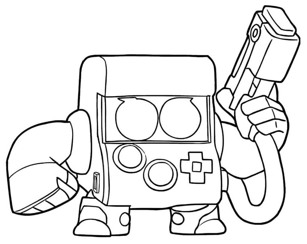 desenhos de brawl stars para colorir 36