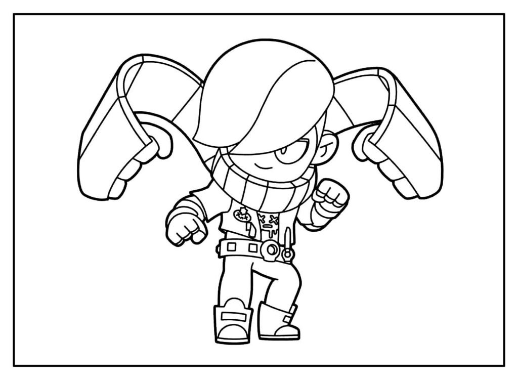 desenhos de brawl stars para colorir 39