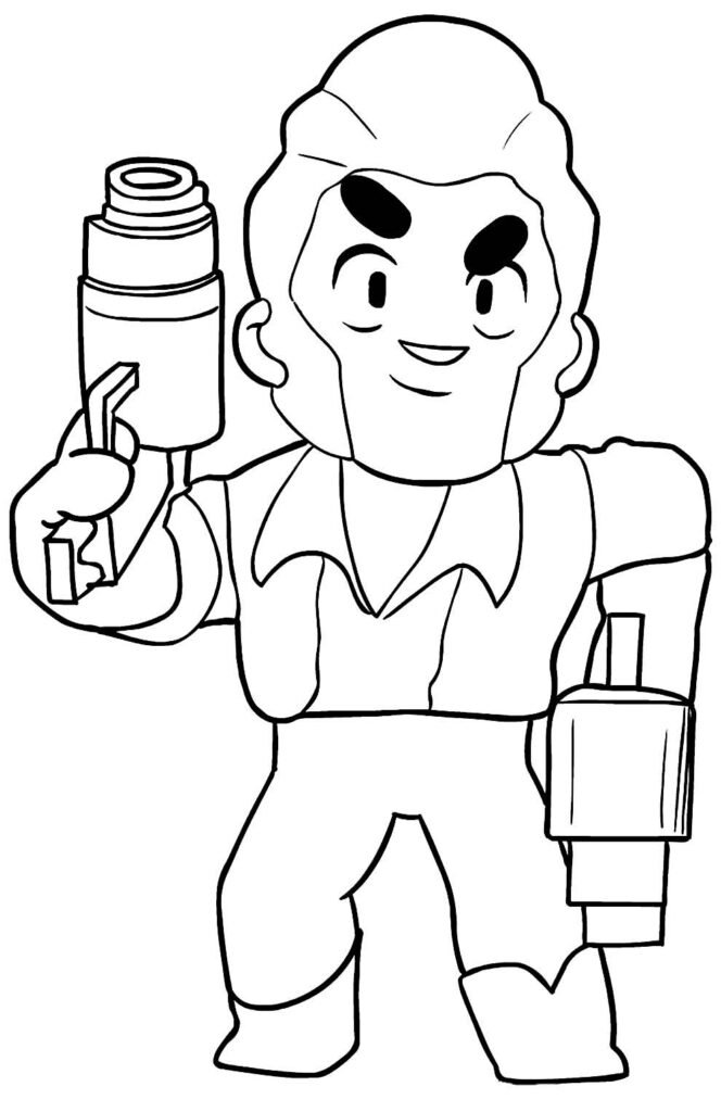 desenhos de brawl stars para colorir 41