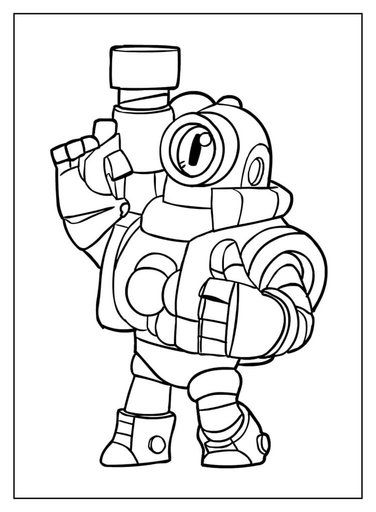 desenhos de brawl stars para colorir 44