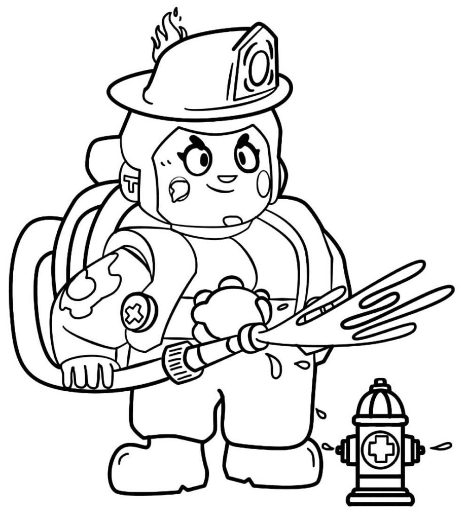 desenhos de brawl stars para colorir 49