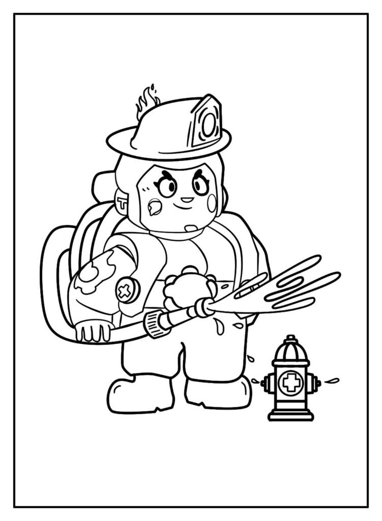 desenhos de brawl stars para colorir 50