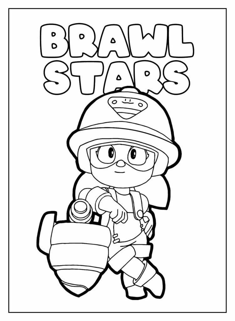 desenhos de brawl stars para colorir 53