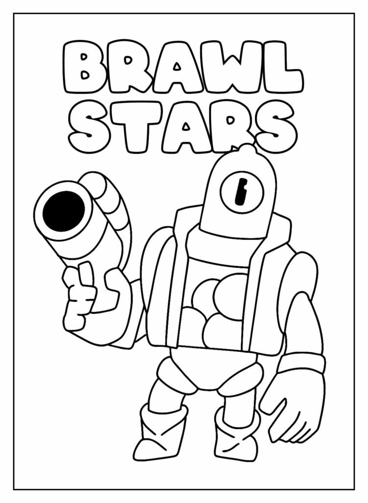 desenhos de brawl stars para colorir 7
