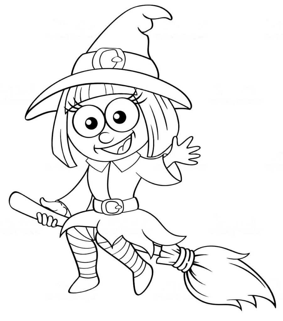 desenhos de bruxa para colorir 13 desenhos de bruxa para colorir 13