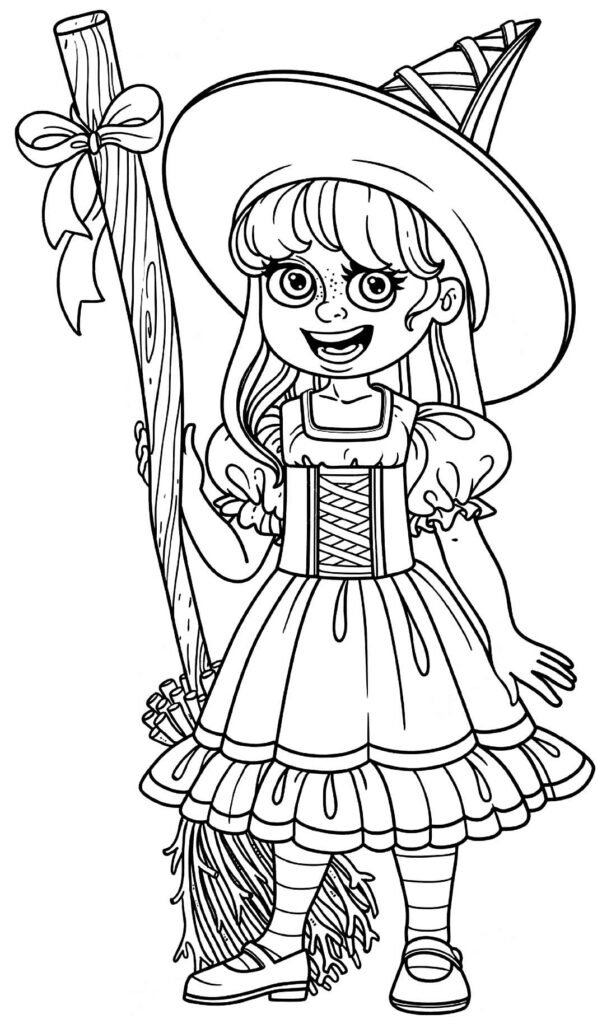 desenhos de bruxa para colorir 16 desenhos de bruxa para colorir 16