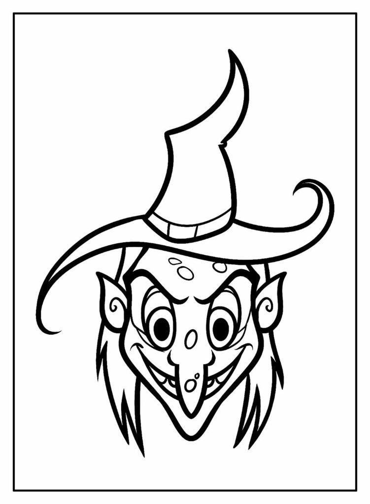 desenhos de bruxa para colorir 5 1