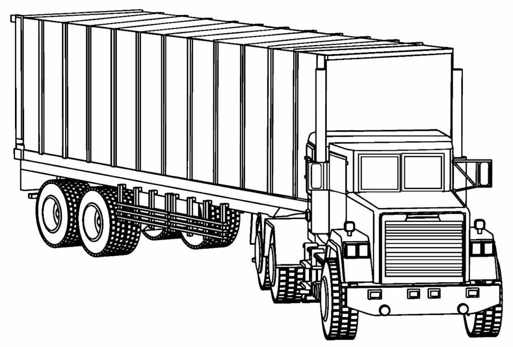desenhos de caminhao para colorir 9 desenhos de caminhao para colorir 9