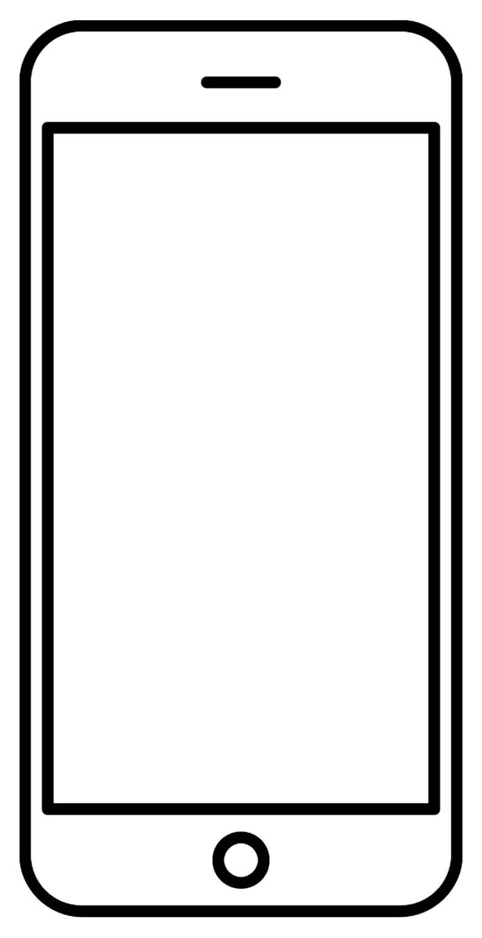 Desenhos de Celular para Colorir e Imprimir - Aprender a Desenhar