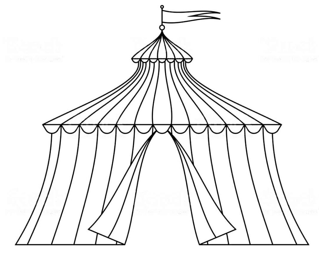 Desenhos de Circo para Colorir e Imprimir - Aprender a Desenhar
