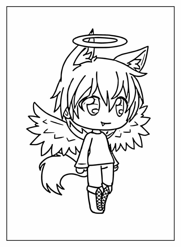 desenhos de guacha life para colorir 21
