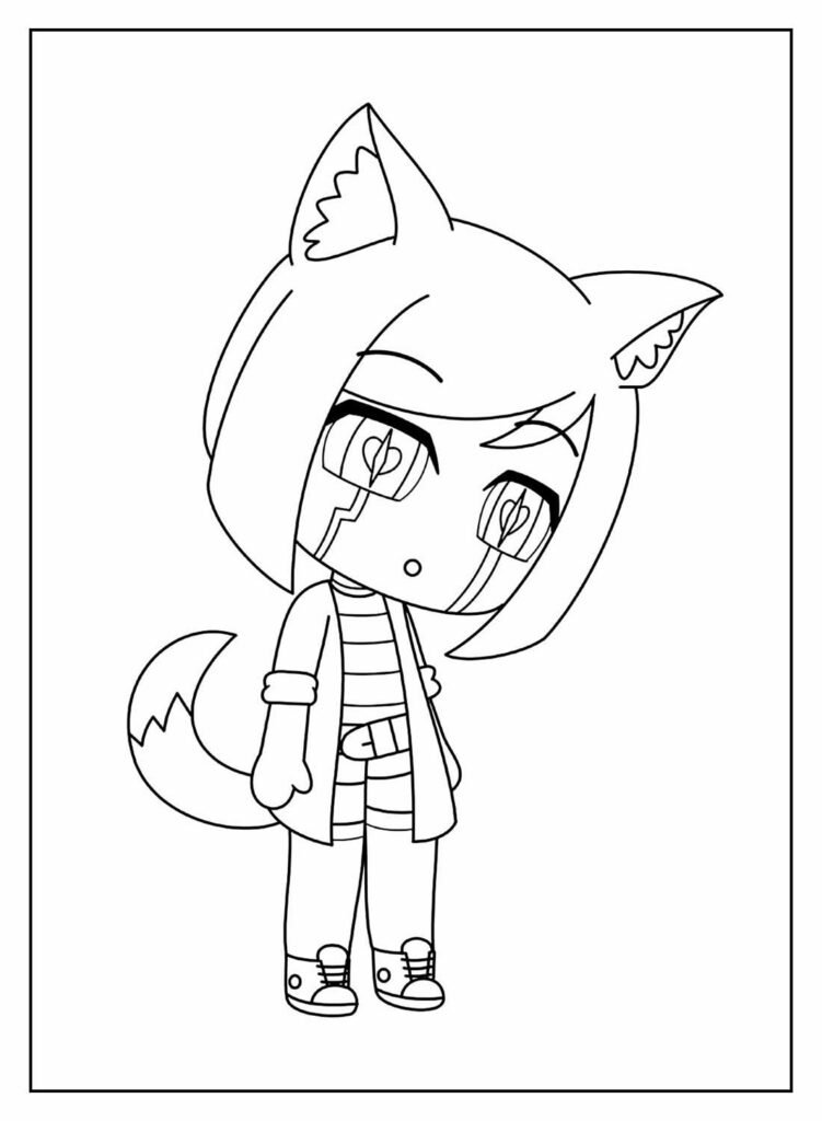 desenhos de guacha life para colorir 24