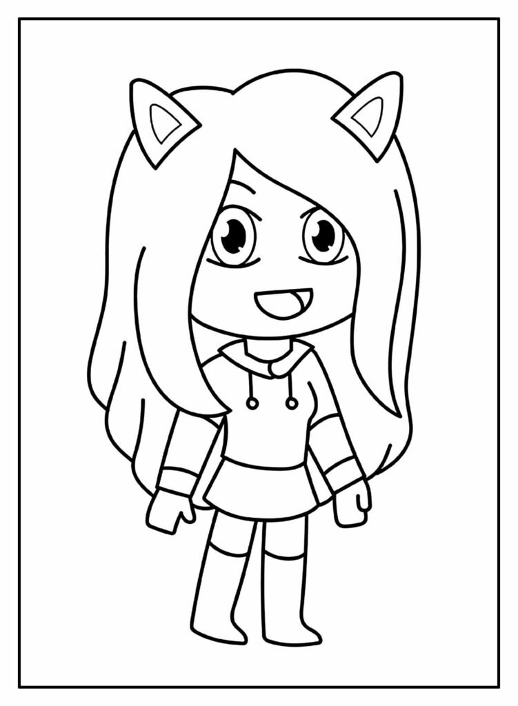 desenhos de guacha life para colorir 6