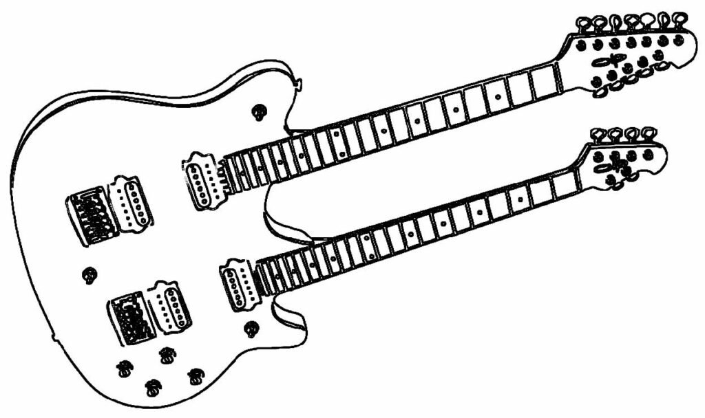 desenhos de guitarra para colorir 10 desenhos de guitarra para colorir 10