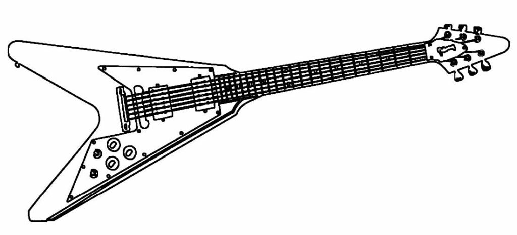 desenhos de guitarra para colorir 11 desenhos de guitarra para colorir 11