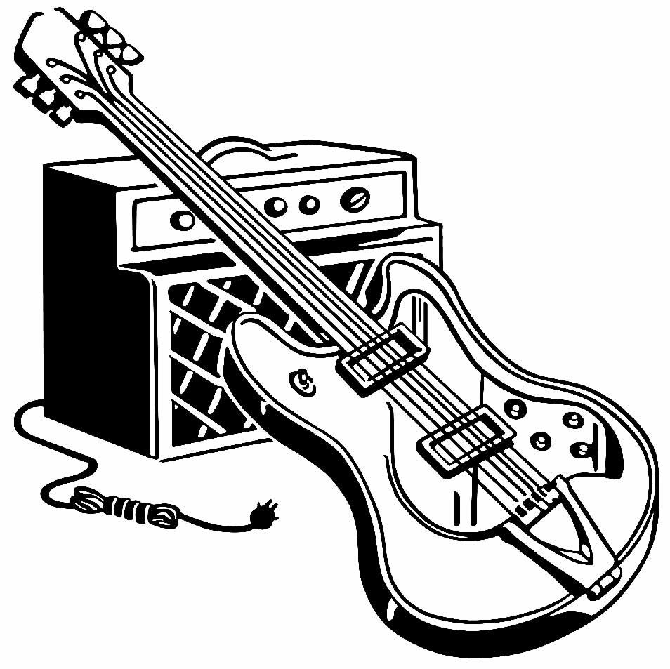 desenhos de guitarra para colorir 24 desenhos de guitarra para colorir 24
