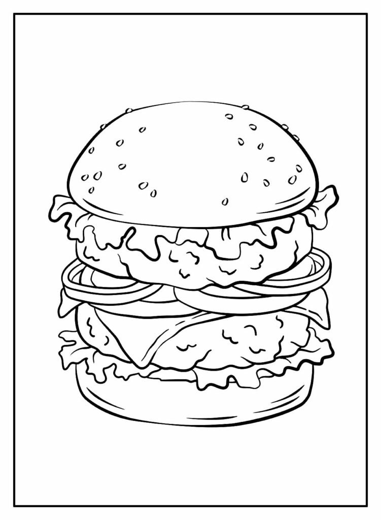 desenhos de hamburguer para colorir 12 desenhos de hamburguer para colorir 12