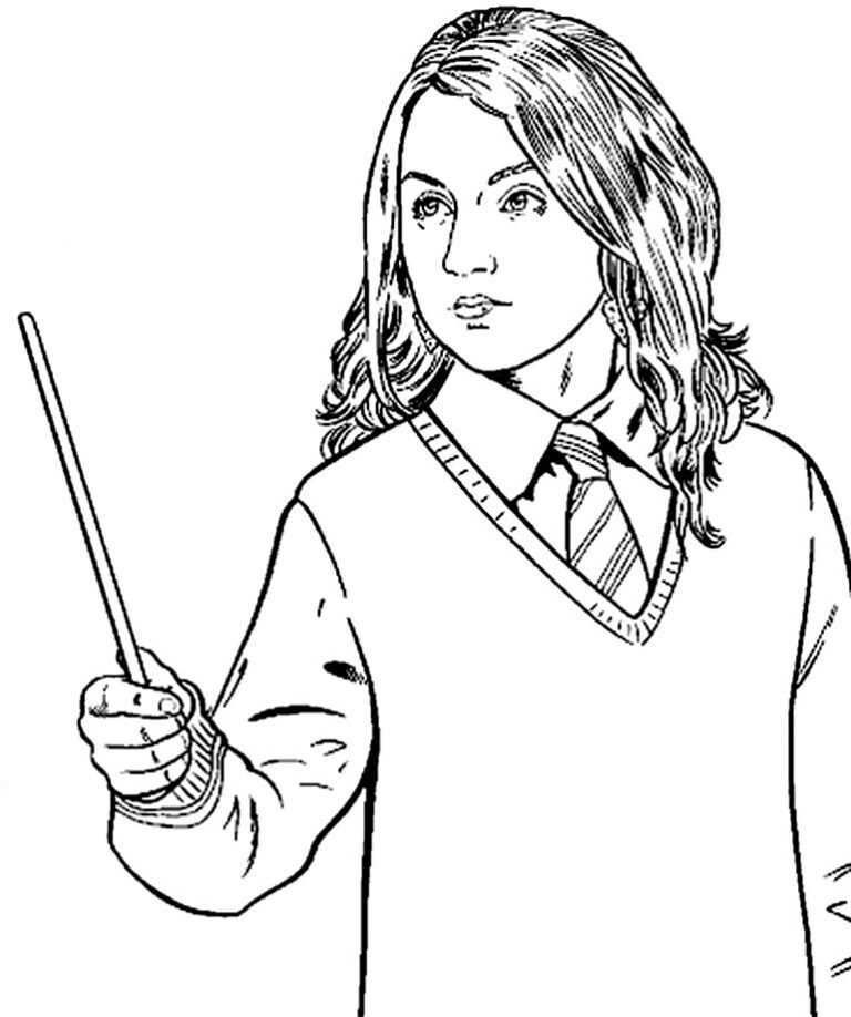 Desenhos de Harry Potter para Colorir e Imprimir - Aprender a Desenhar
