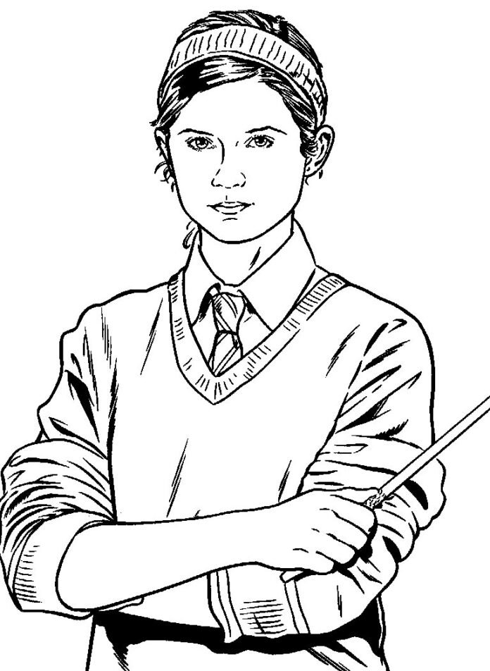 Desenhos de Harry Potter para Colorir e Imprimir - Aprender a Desenhar