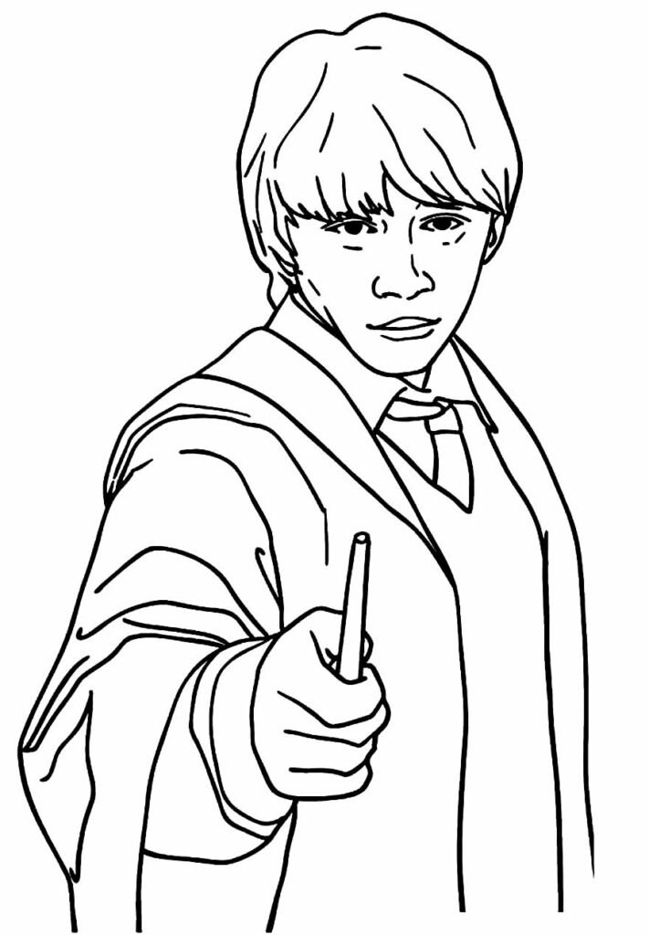 desenhos de harry potter para colorir 32