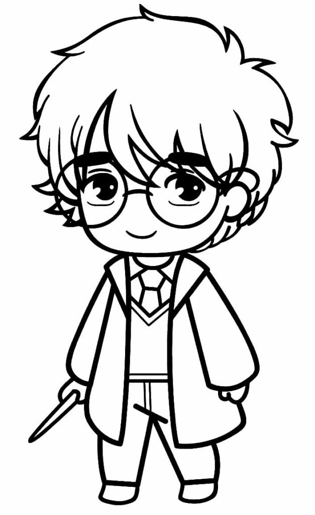 desenhos de harry potter para colorir 39