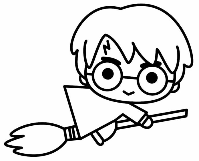 Desenhos de Harry Potter para Colorir e Imprimir - Aprender a Desenhar