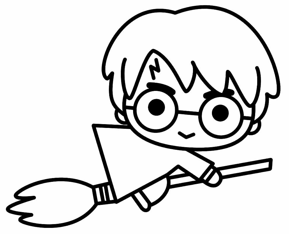 desenhos de harry potter para colorir 4 desenhos de harry potter para colorir 4