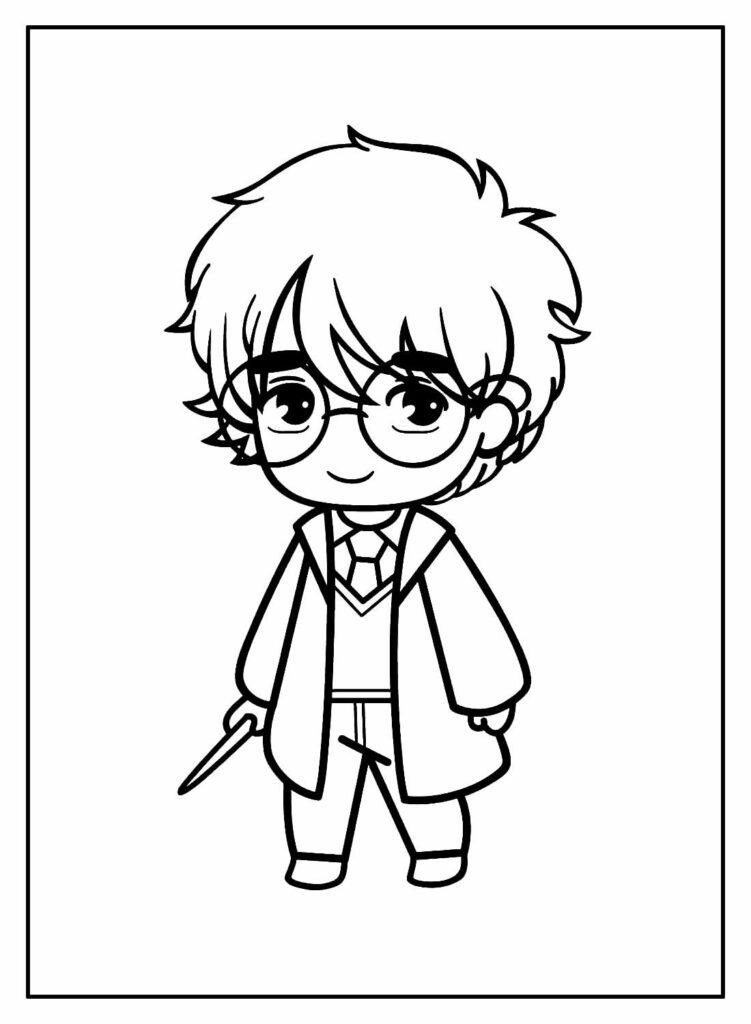 desenhos de harry potter para colorir 40