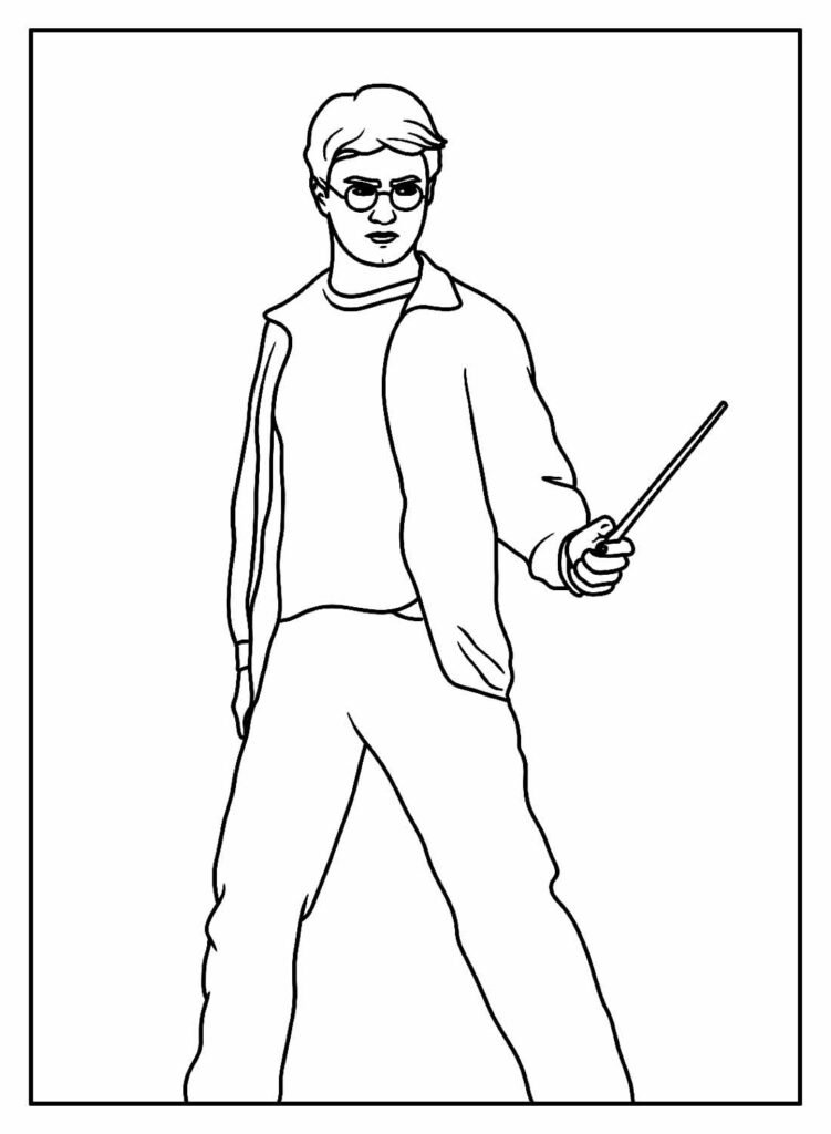 desenhos de harry potter para colorir 49
