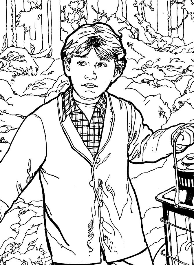 desenhos de harry potter para colorir 500