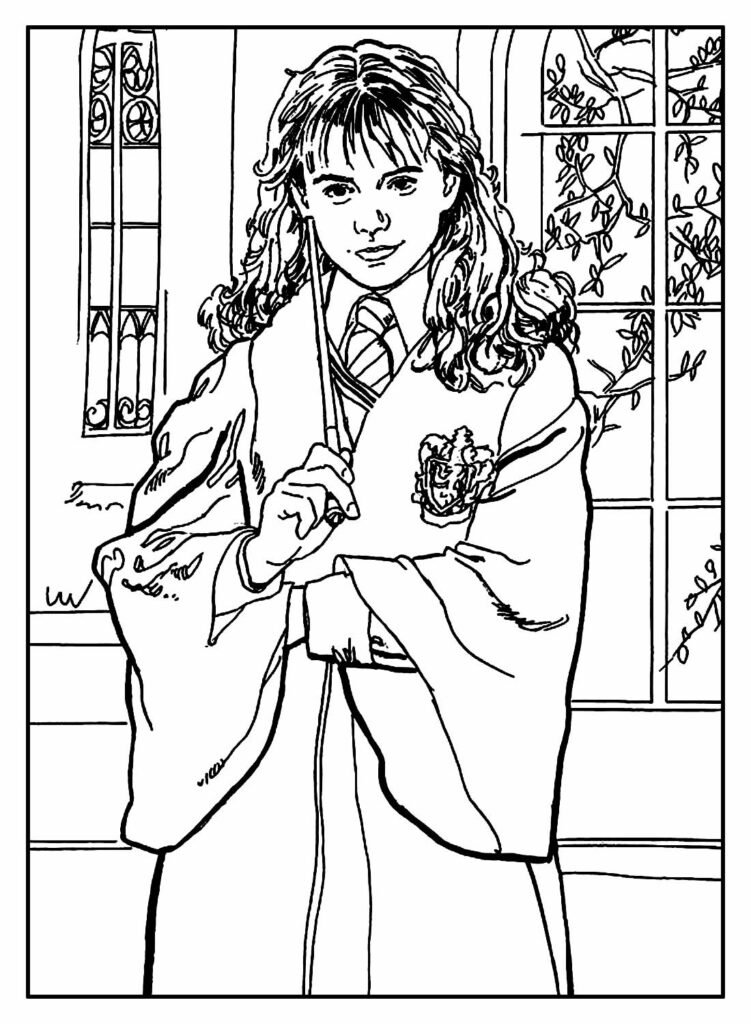 desenhos de harry potter para colorir 59