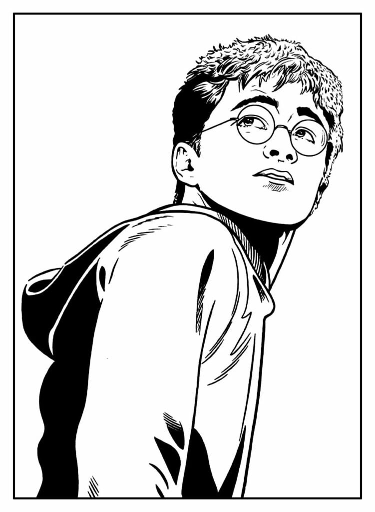 desenhos de harry potter para colorir 60