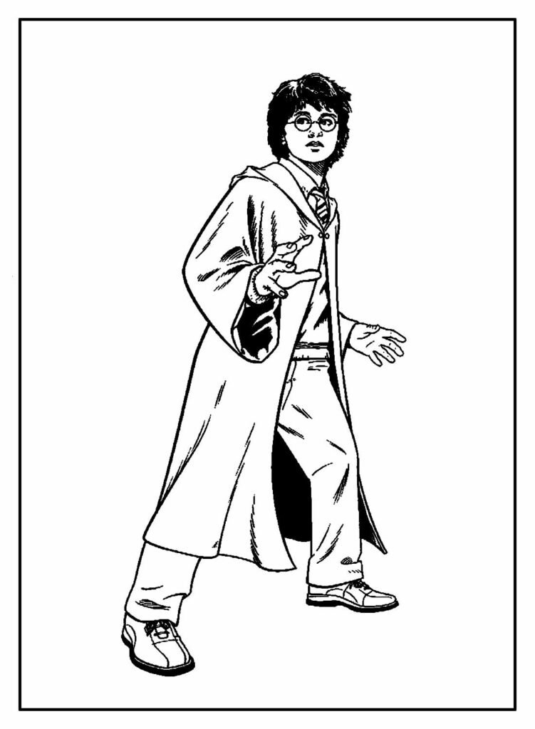 desenhos de harry potter para colorir 62