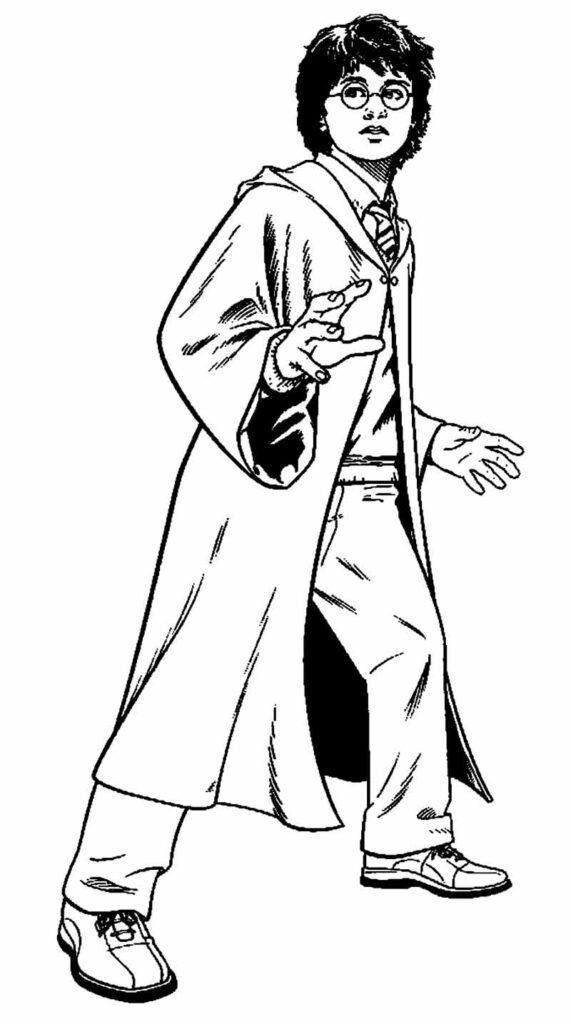 desenhos de harry potter para colorir 66