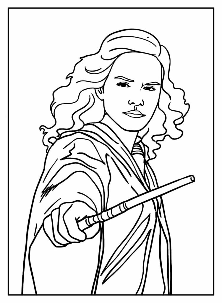 desenhos de harry potter para colorir 69