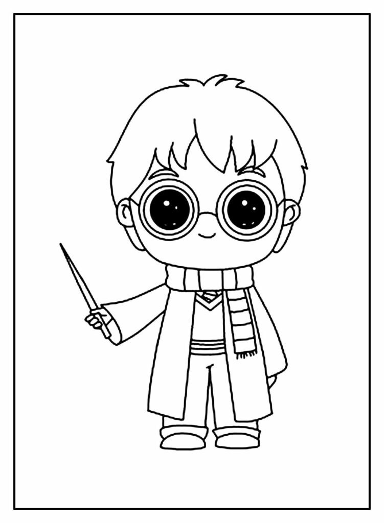 desenhos de harry potter para colorir 7 1