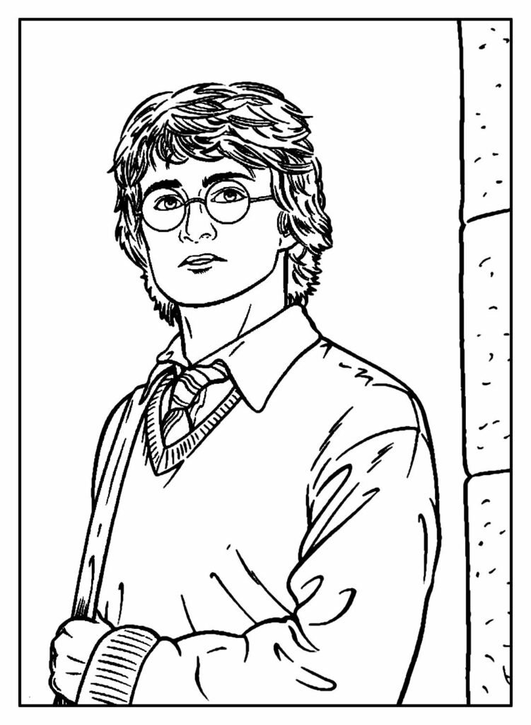 desenhos de harry potter para colorir 8 1