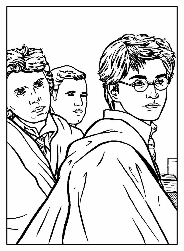desenhos de harry potter para colorir 9 1