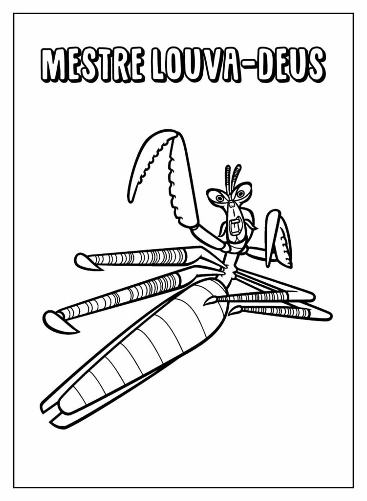 desenhos de kung fu panda para colorir 42