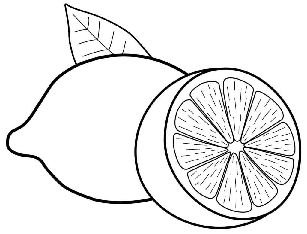 desenhos de limao para colorir 1