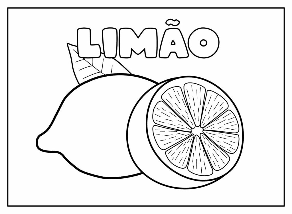 desenhos de limao para colorir 2