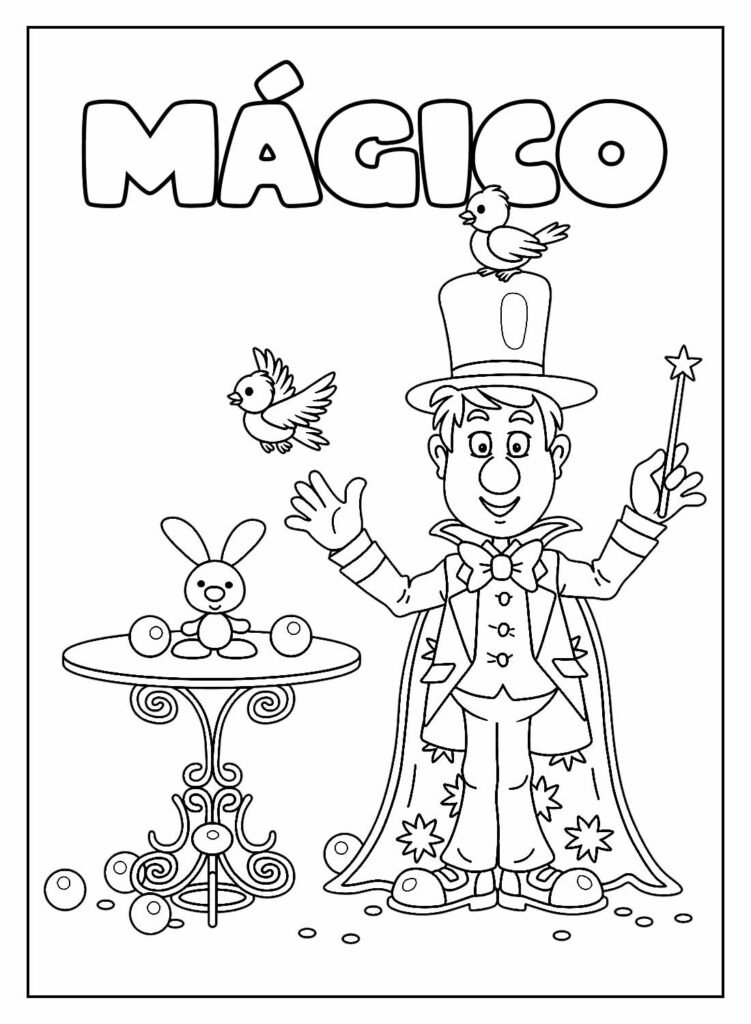 desenhos de magico para colorir 18