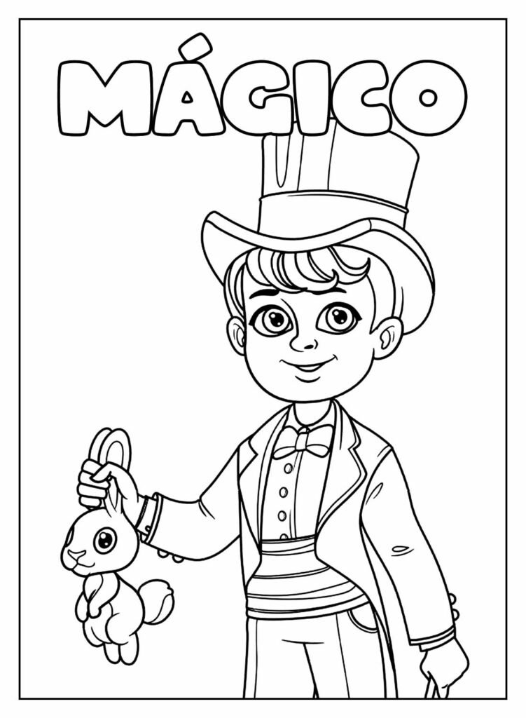 desenhos de magico para colorir 22