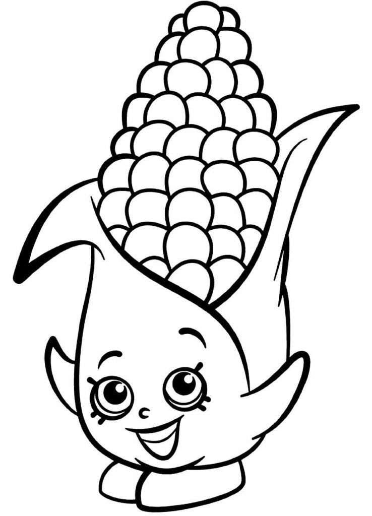 desenhos de milho para colorir 17