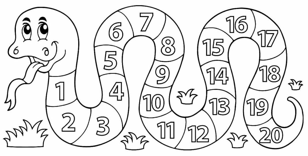 Desenhos de Números para Colorir e Imprimir - Aprender a Desenhar