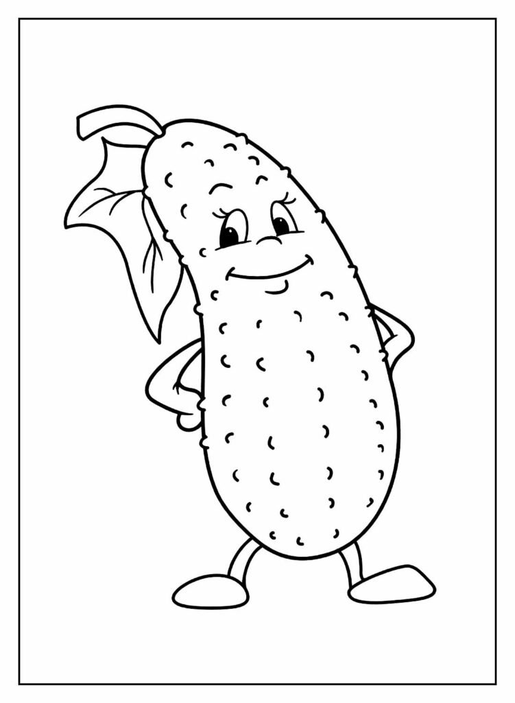 desenhos de pepino para colorir 17 desenhos de pepino para colorir 17