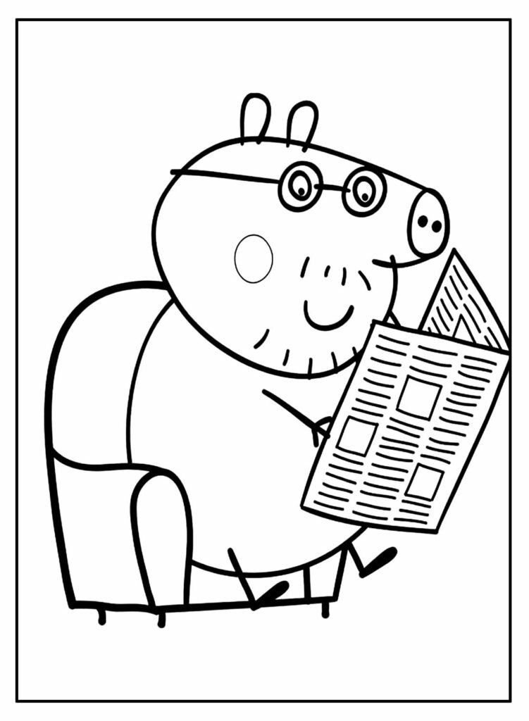 desenhos de peppa pig para colorir 15 1