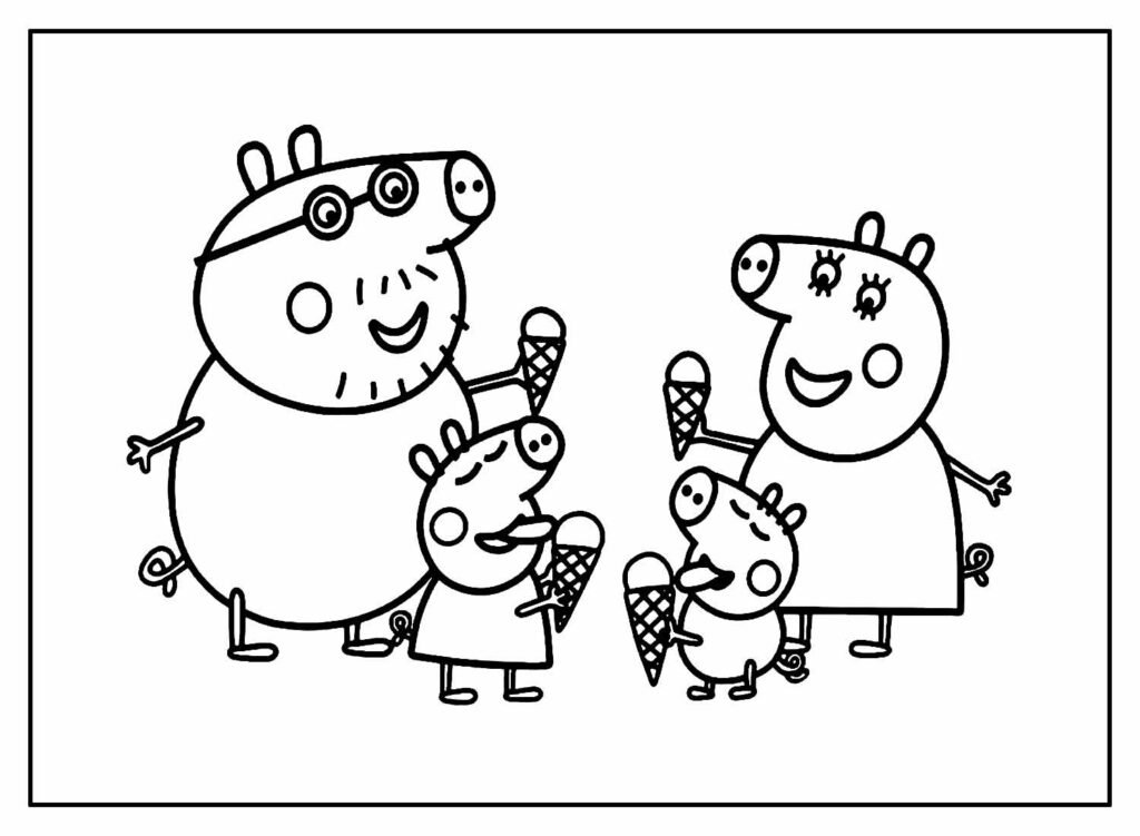 desenhos de peppa pig para colorir 31