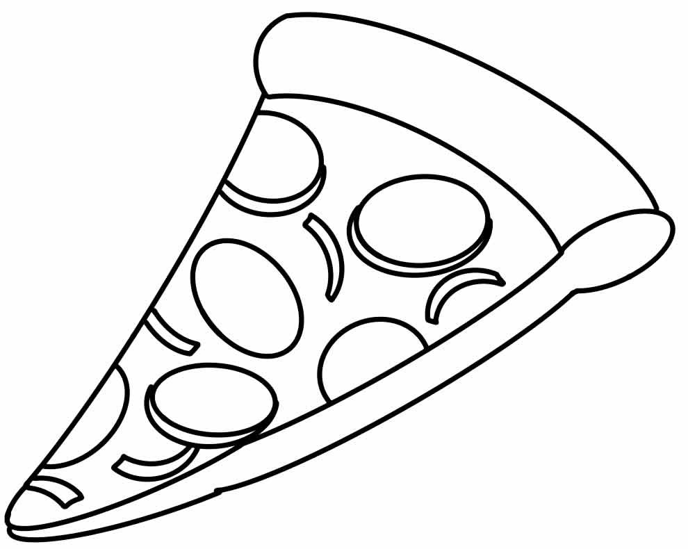 desenhos de pizza para colorir 14